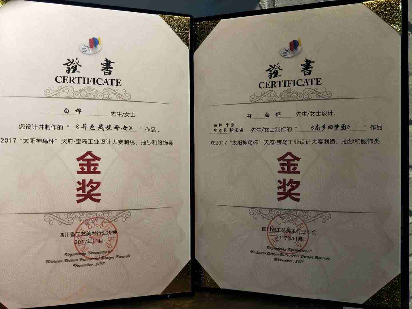 “蜀绣匠人”白桦结缘中国形象大使全球选拔赛-中国记录