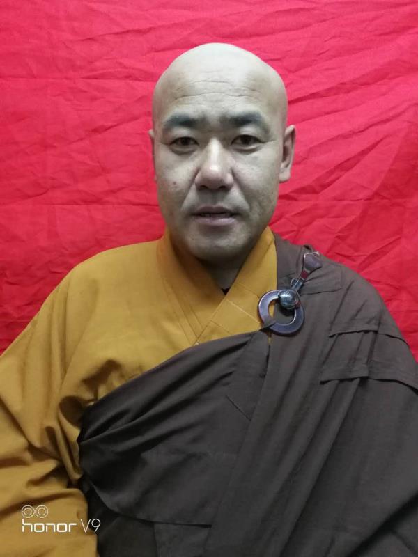 五台山东台顶望海寺主持释觉一法师恭贺新春